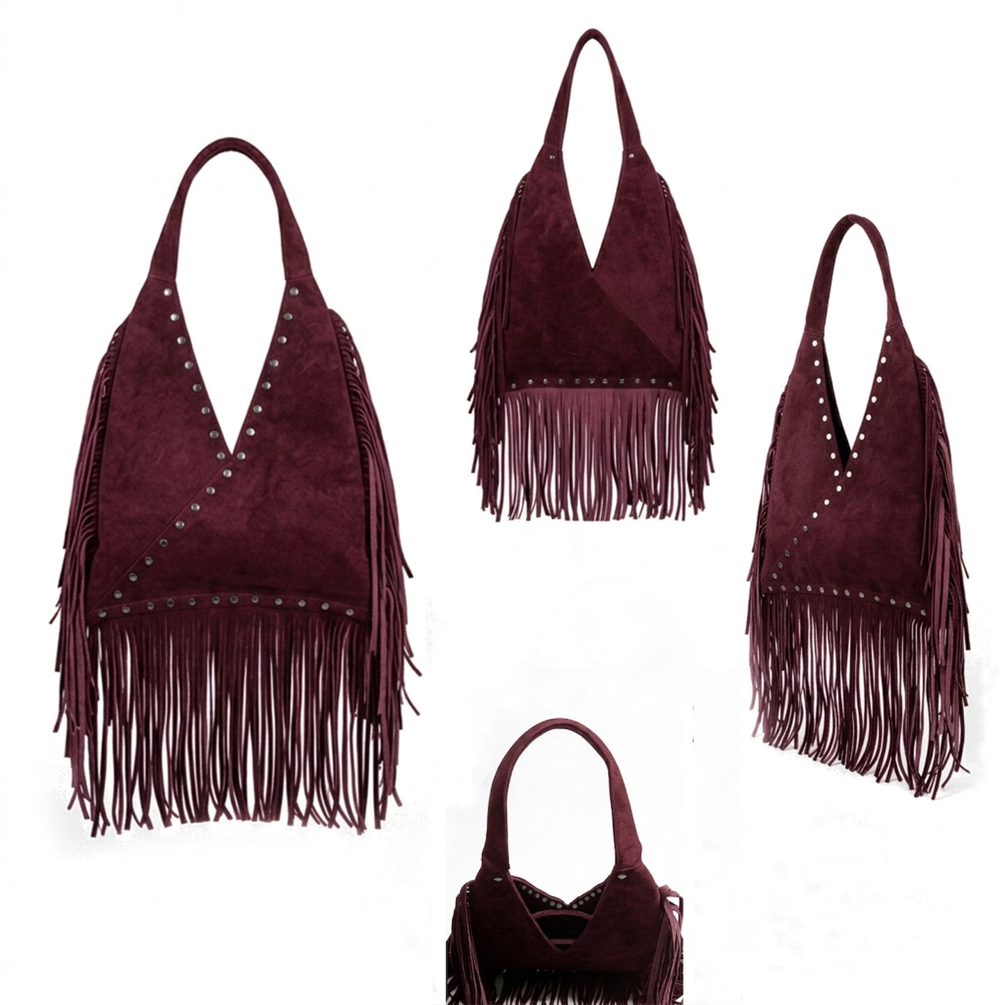 Virella – Fringe Hobo Bag