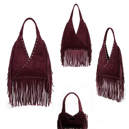Virella – Fringe Hobo Bag