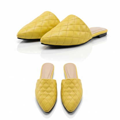Zyra – Quilted Mule