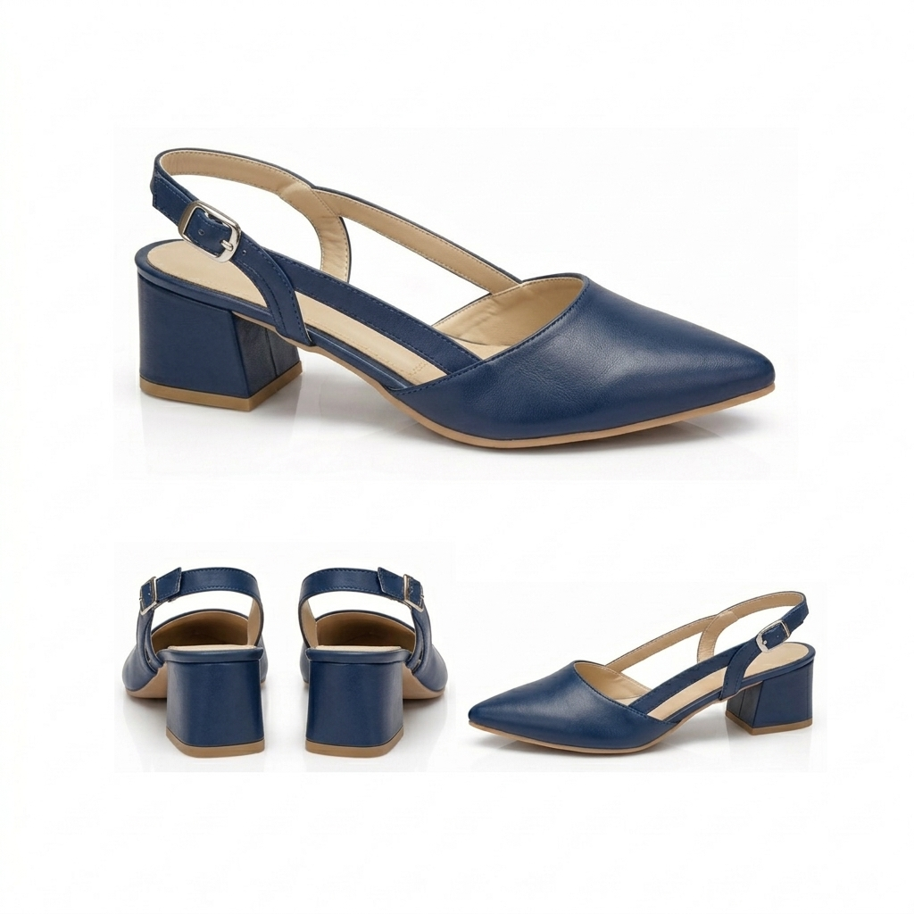 Livia – Slingback Mid Heel