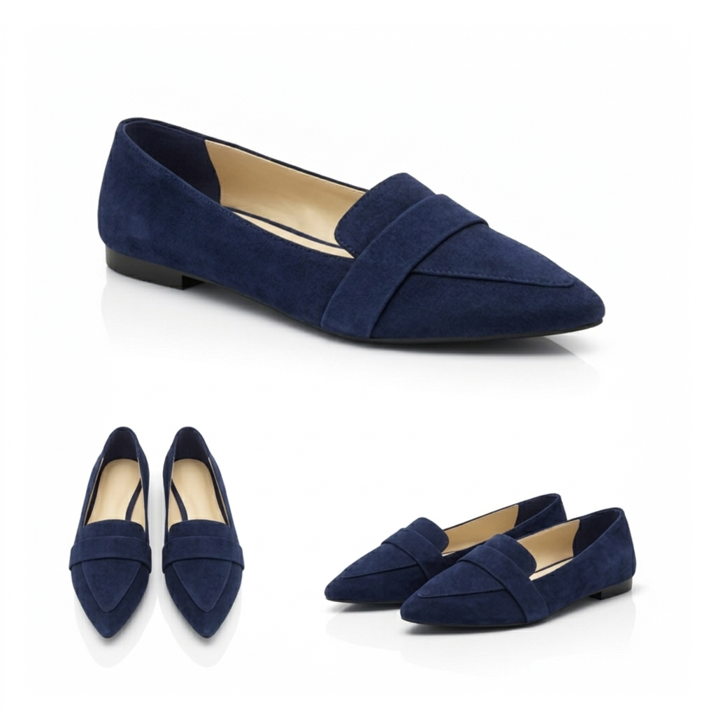 Marina – Suede Flat