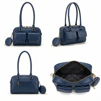 Cleo – Multi-Pocket Handbag