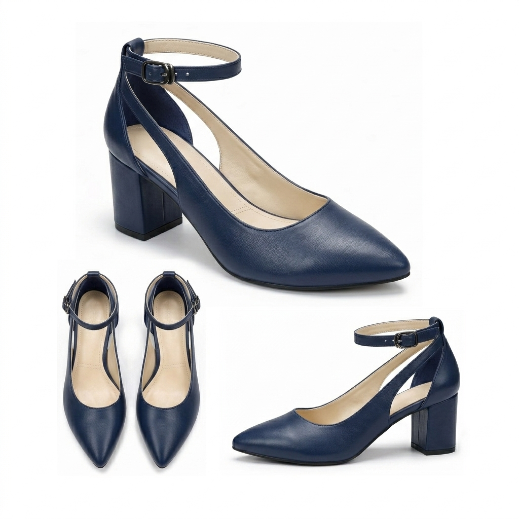 Raya – Block Heel Ankle Strap