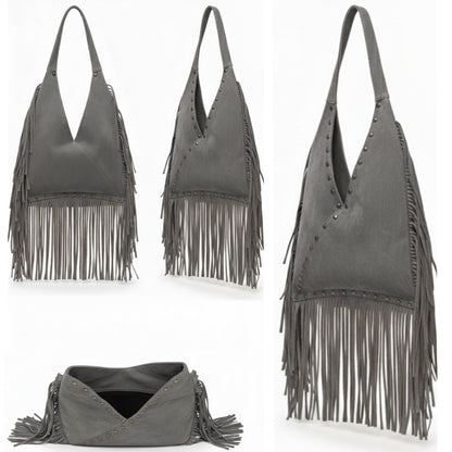 Virella Fringe Hobo | Scarpella