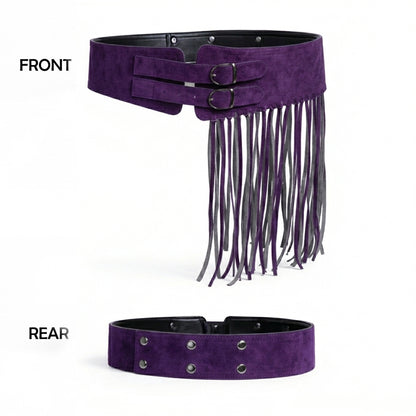 Rico – Suede Fringe Belt