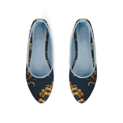 MAYZA Zuri Printed Flat Shoes