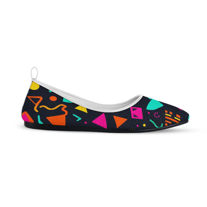 MAYZA Pixi Printed Flat Shoes