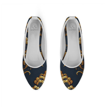 MAYZA Zuri Printed Flat Shoes