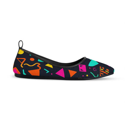 MAYZA Pixi Printed Flat Shoes