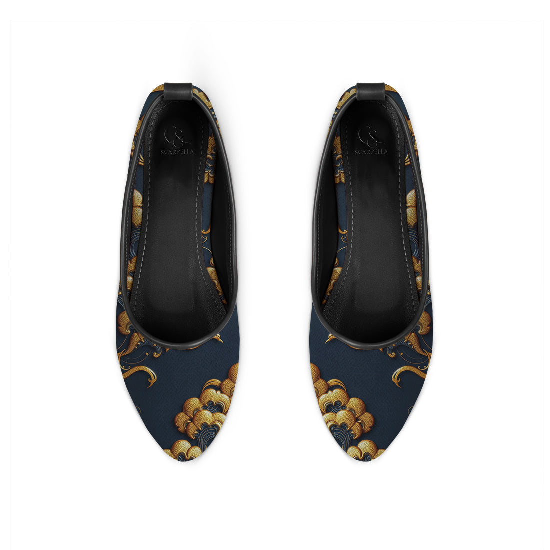 MAYZA Zuri Printed Flat Shoes