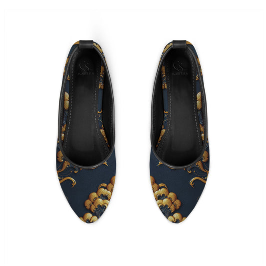MAYZA Zuri Printed Flat Shoes