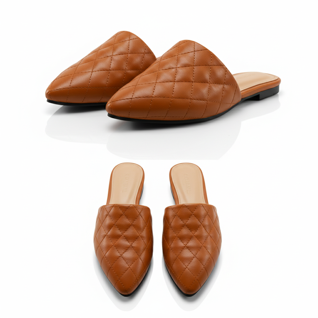 Quilted Ease Mule | Scarpella