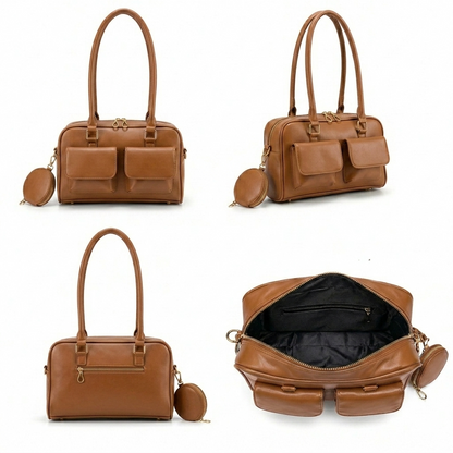 Cleo – Multi-Pocket Handbag