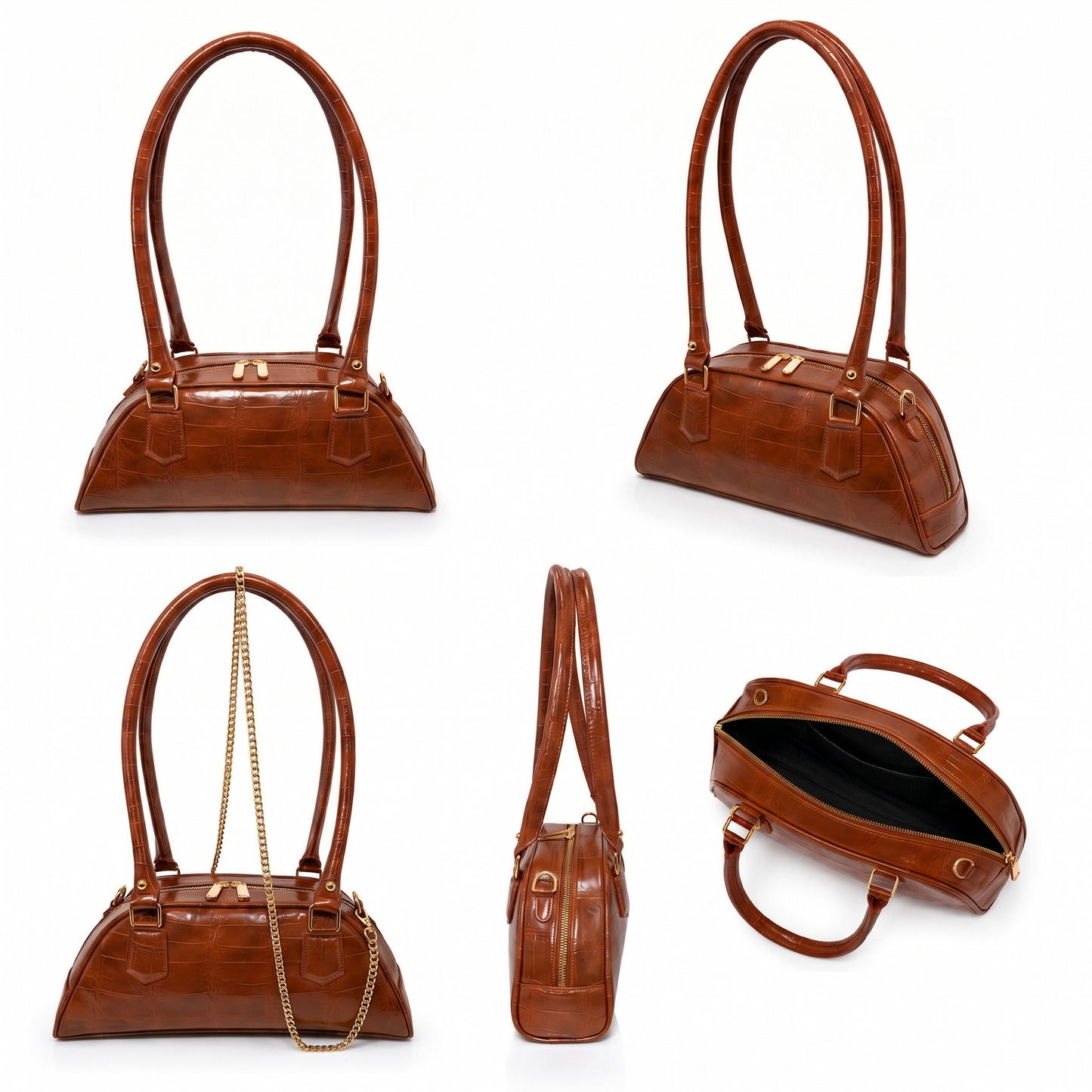 Lunessa – Croc Shoulder Bag