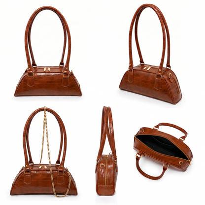 Lunessa – Croc Shoulder Bag