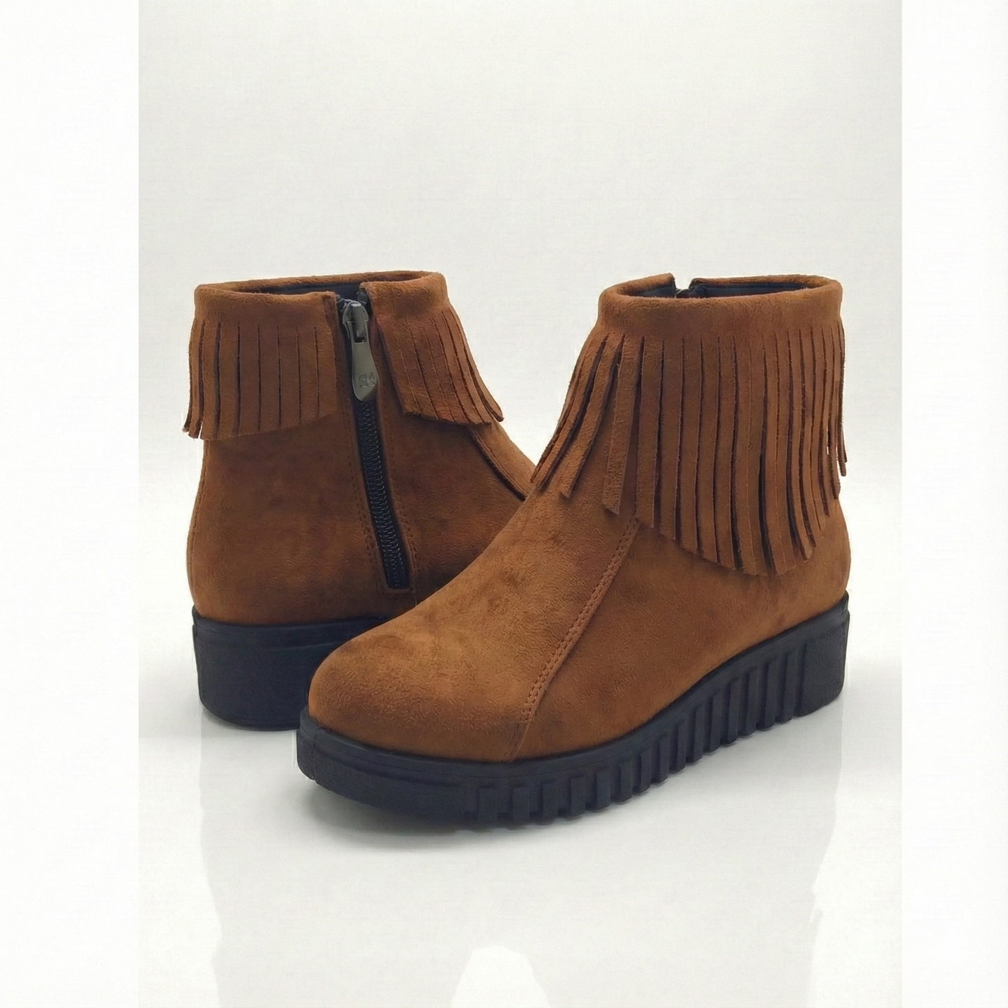 Fringe Vibe Ankle  Boot