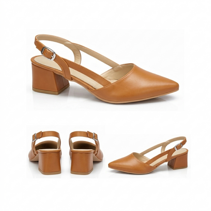 Livia – Slingback Mid Heel