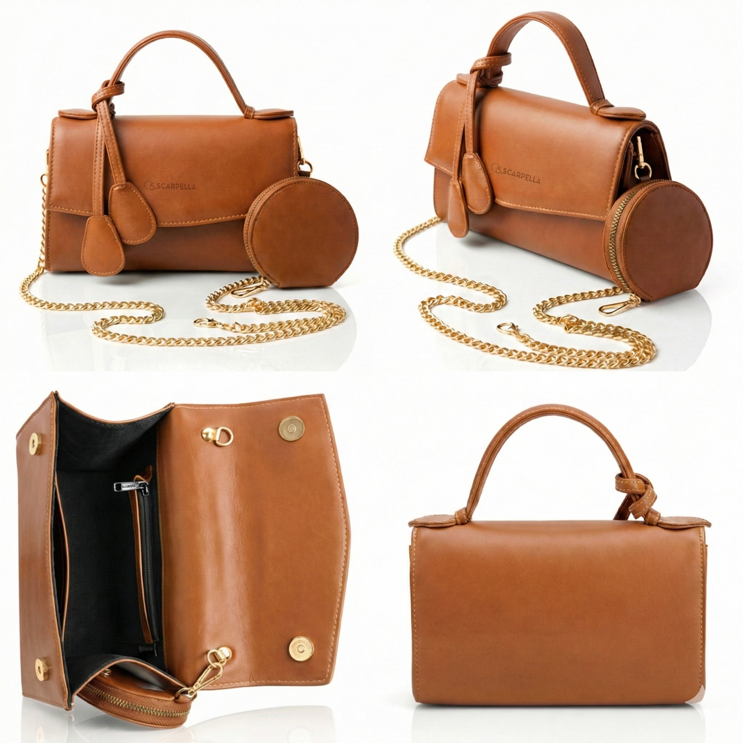 Verde Mini Chain Bag | Scarpella