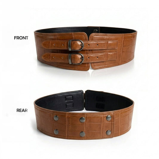 Empress – Croc Belt | SCARPELLA