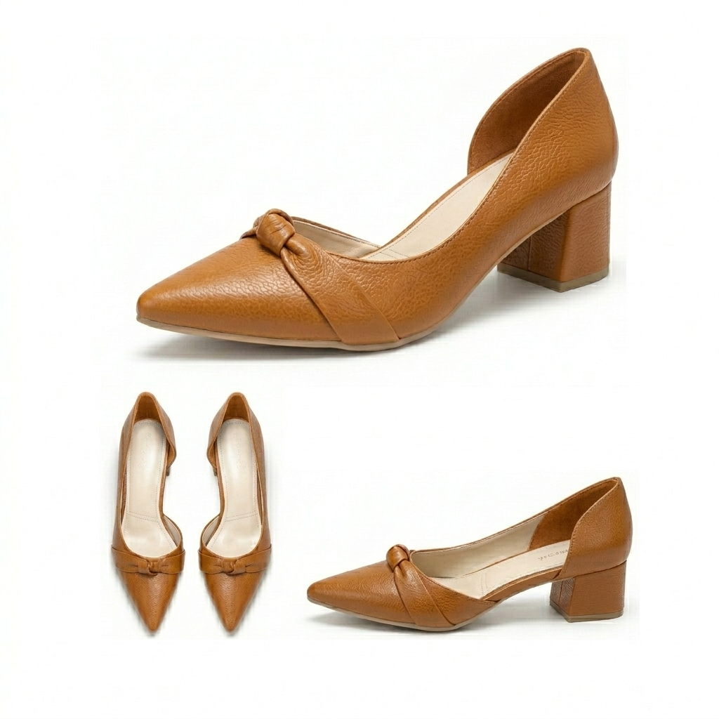 Vittoria – Knot Block Heel