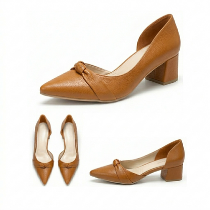 Vittoria – Knot Block Heel