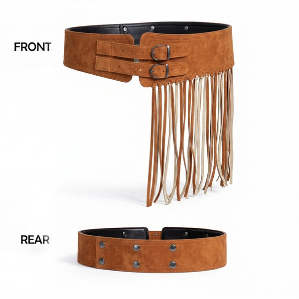 Rico – Suede Fringe Belt