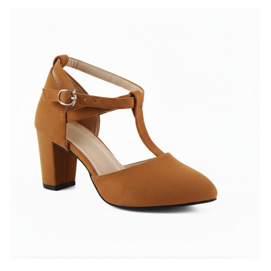 Havana Suede Rita Heel