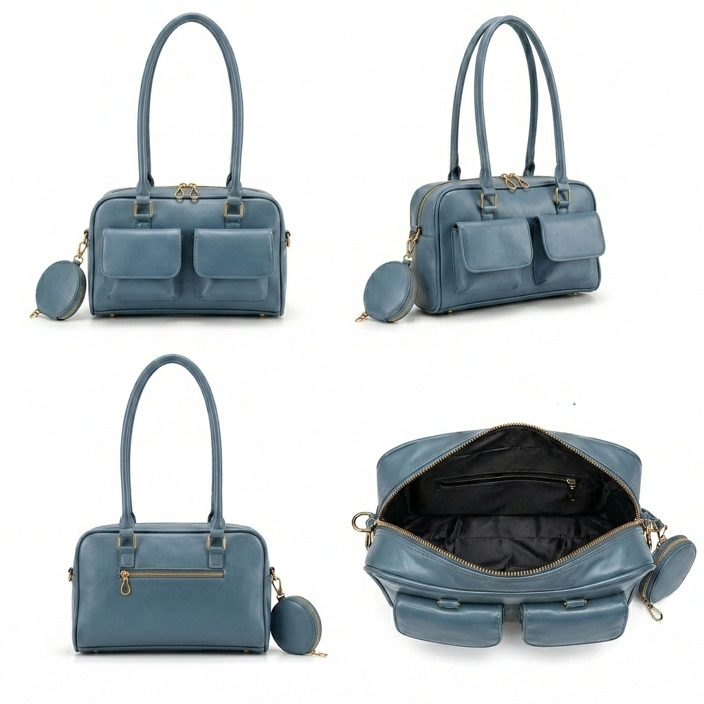 Cleo – Multi-Pocket Handbag