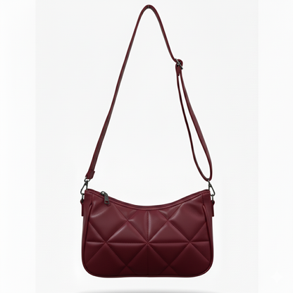 Burgundy Amara Crossbody & Handbag