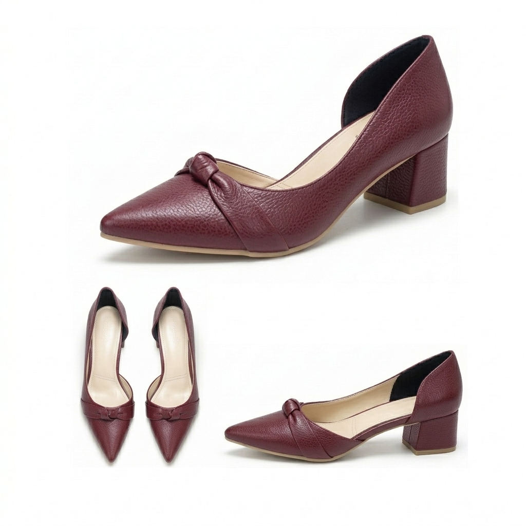Vittoria – Knot Block Heel
