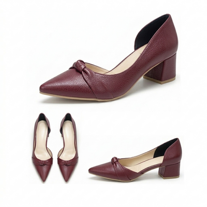 Vittoria – Knot Block Heel
