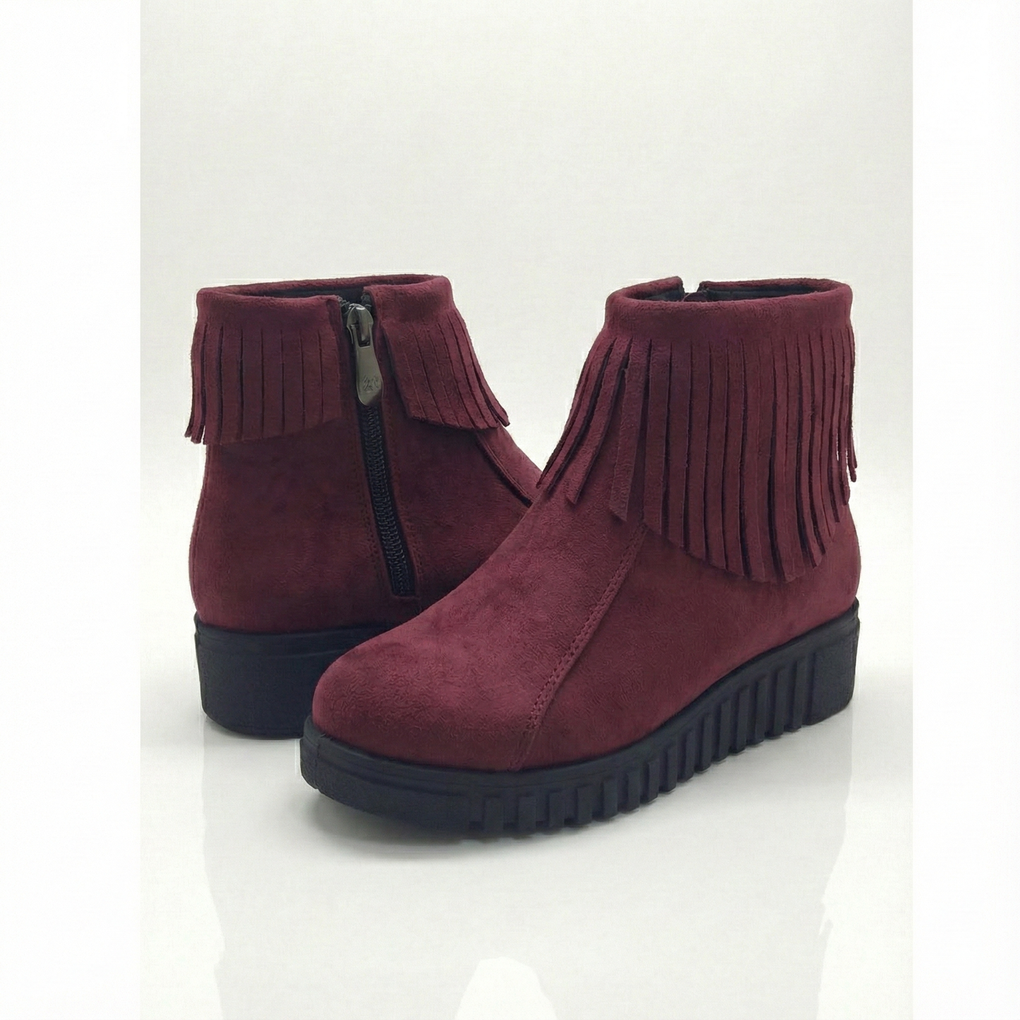 Fringe Vibe Ankle  Boot