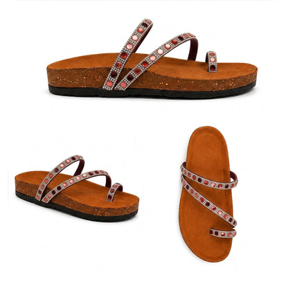 Lumina – Crystal Flat Slipper