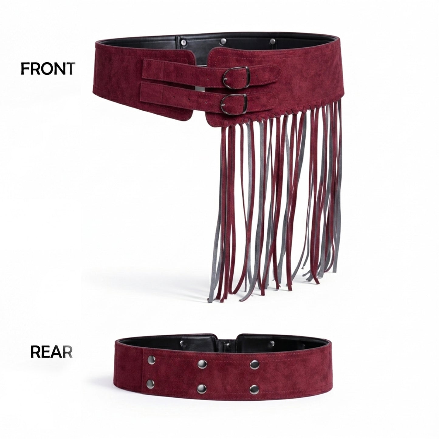 Rico – Suede Fringe Belt