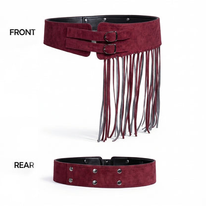 Rico – Suede Fringe Belt