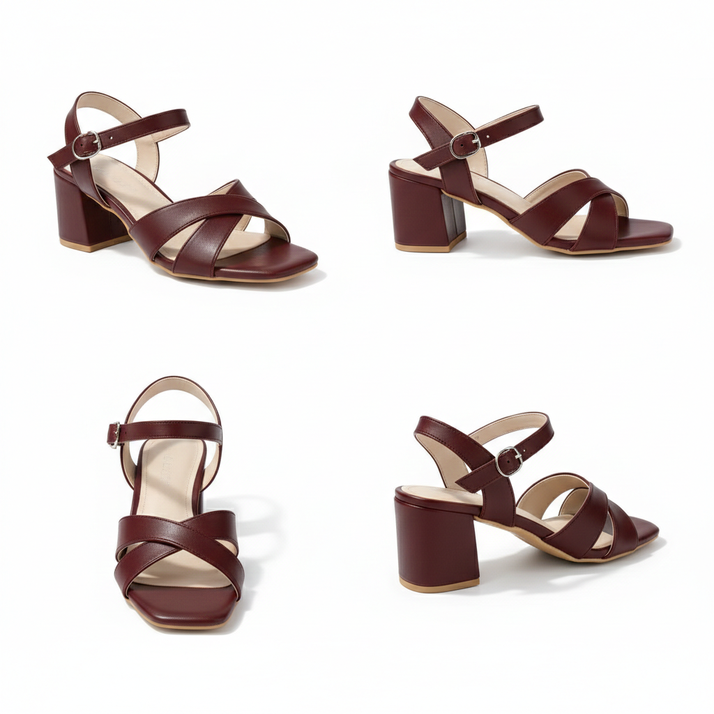 Arlette Block Sandal | Scarpella