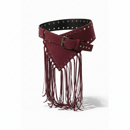 Solene Fringe Belt | Scarpella
