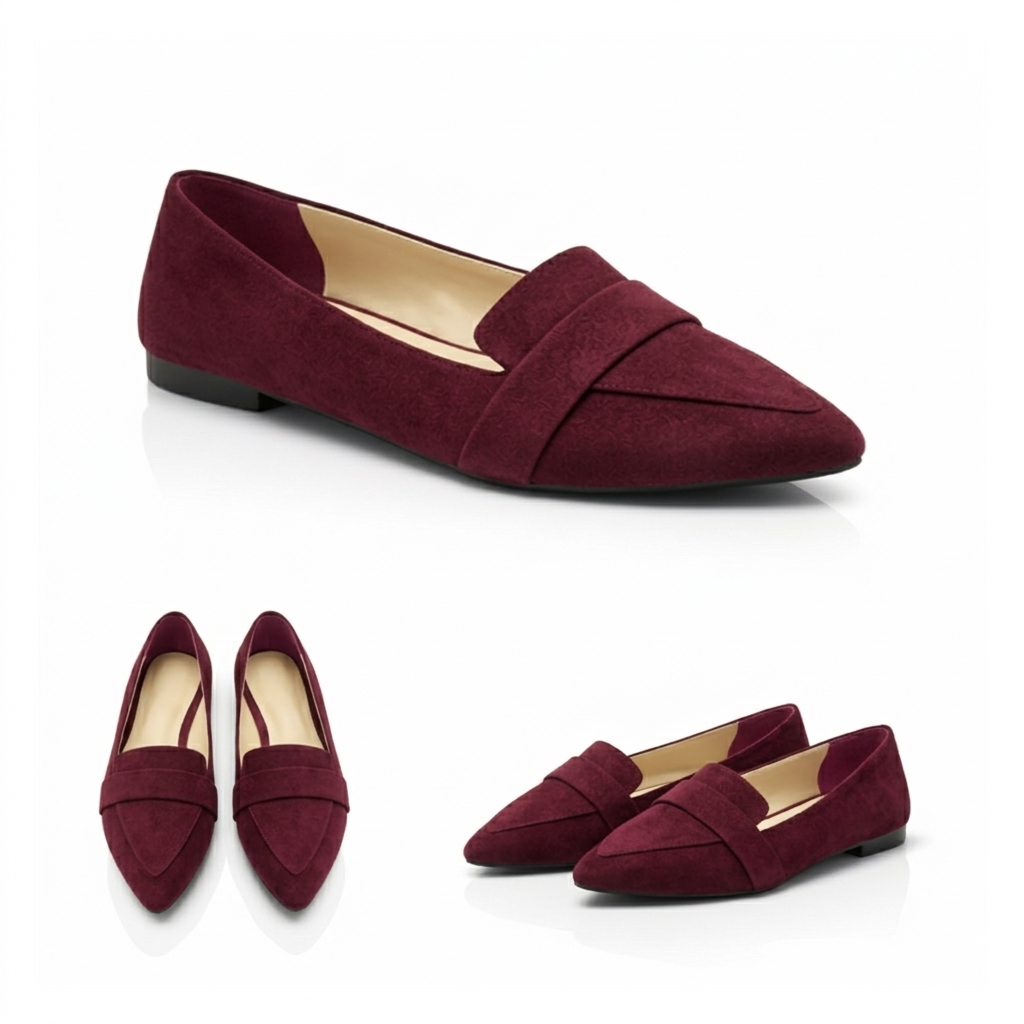 Marina – Suede Flat