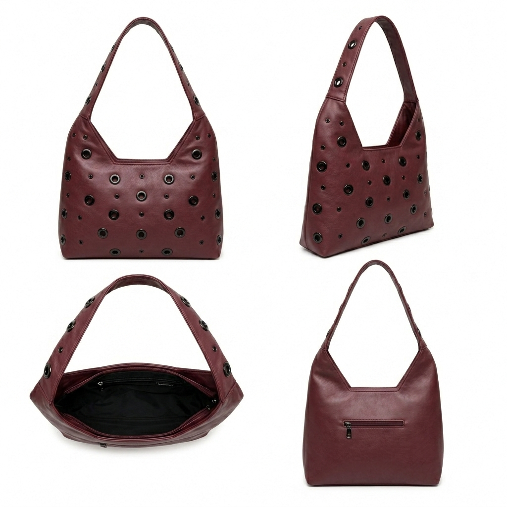Sorella – Eyelet Hobo Bag