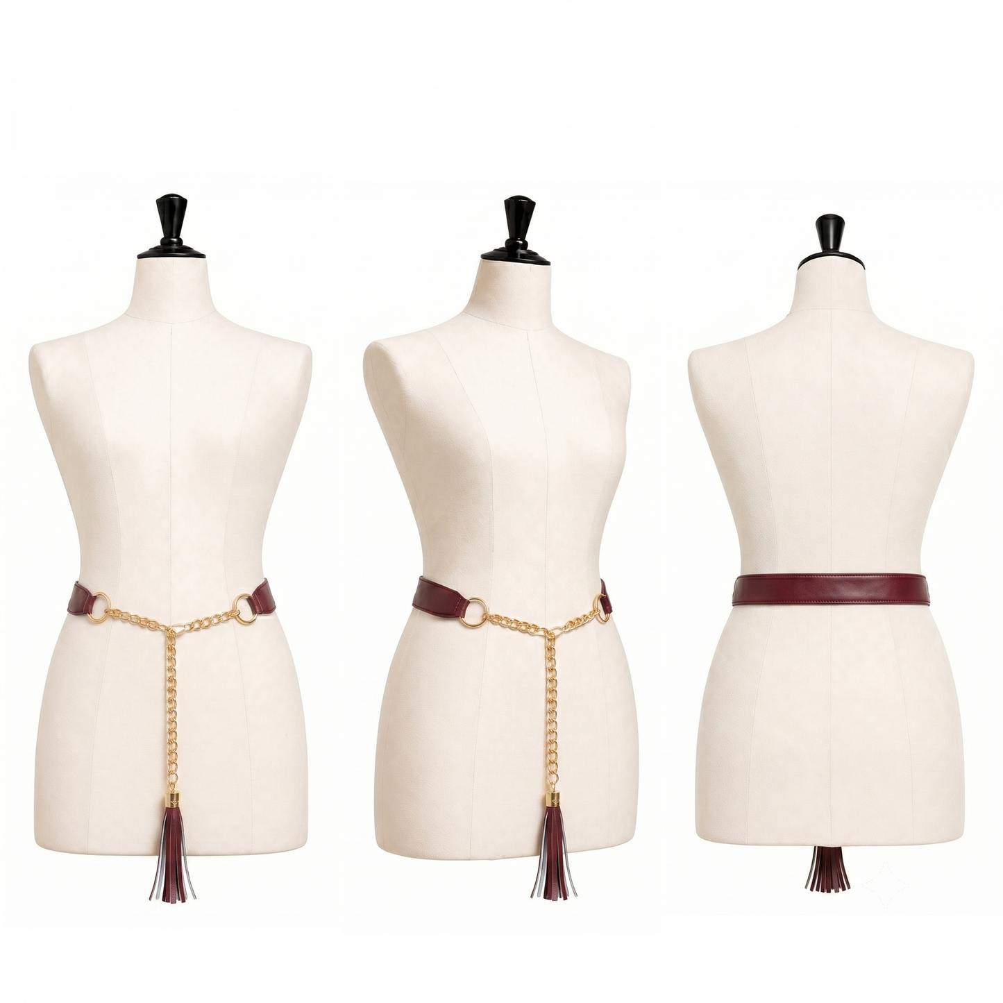 Valencia – Chain Tassel Belt