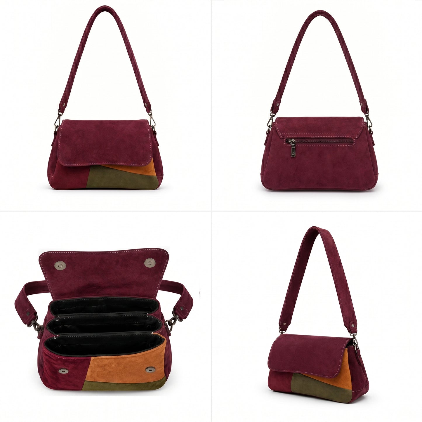 Alma Latina – Satchel Suede Bag