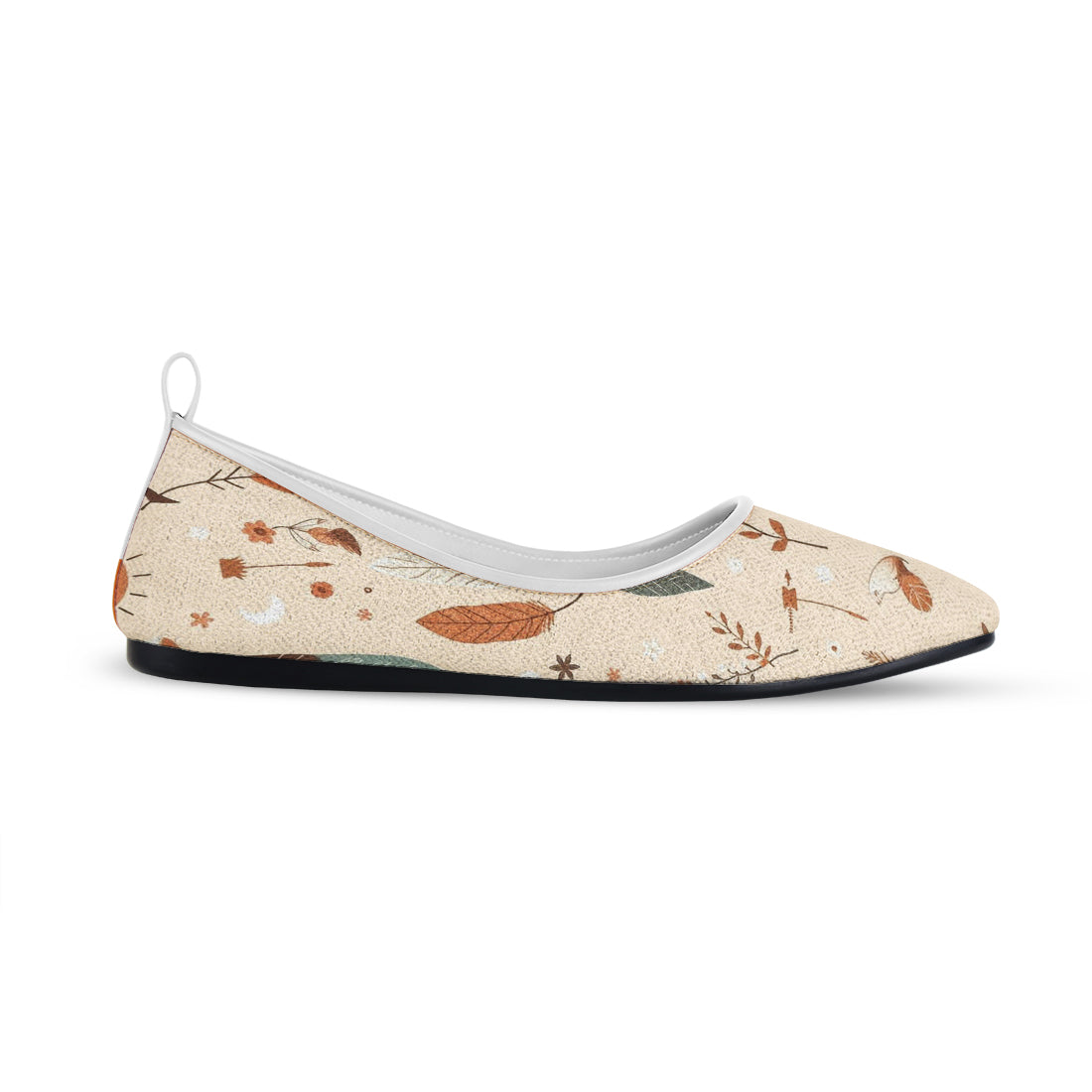 MAYZA Noxi  Printed Flat Shoes