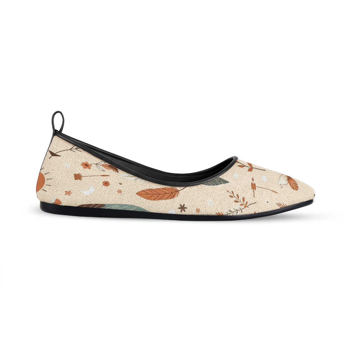 MAYZA Noxi  Printed Flat Shoes