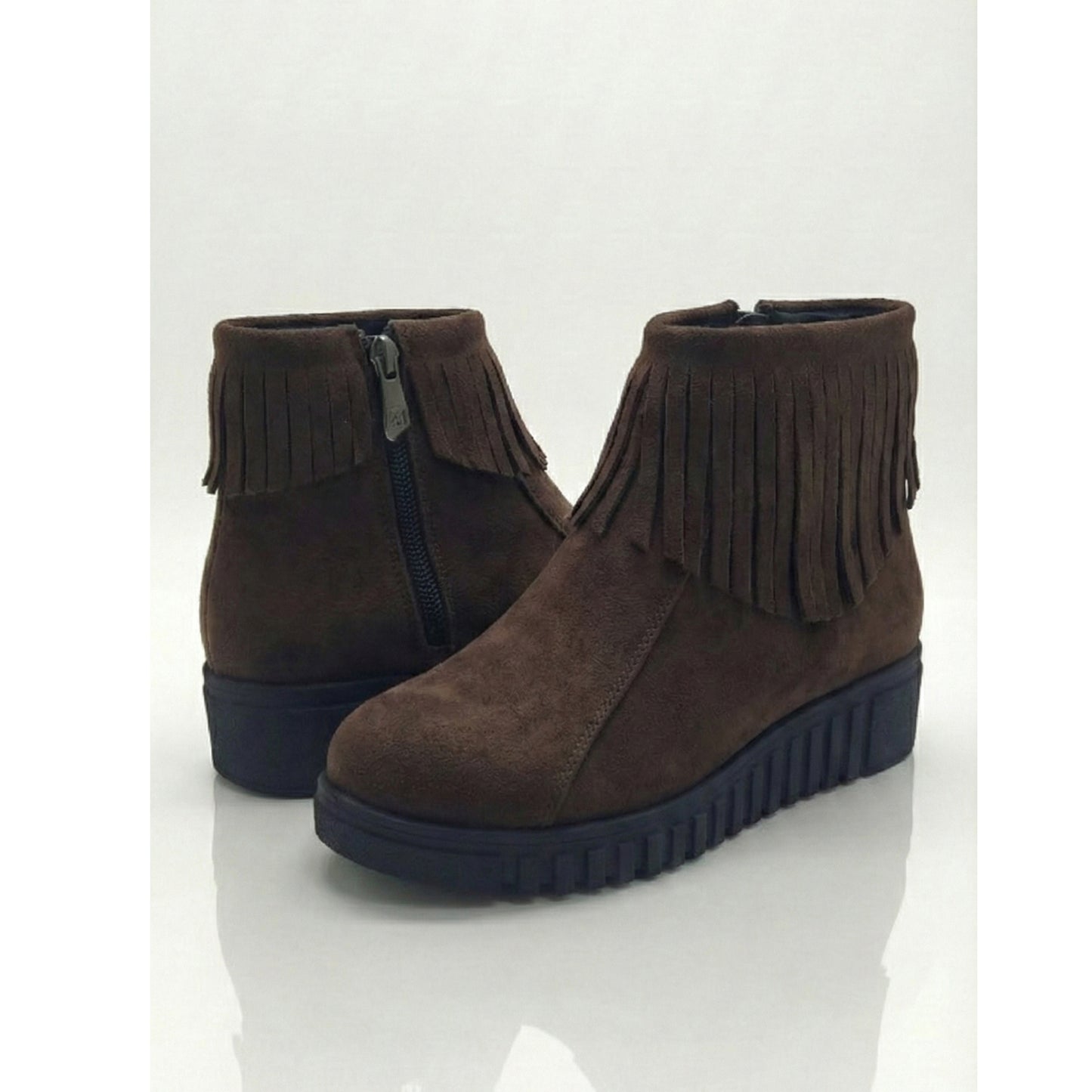 Fringe Vibe Ankle  Boot