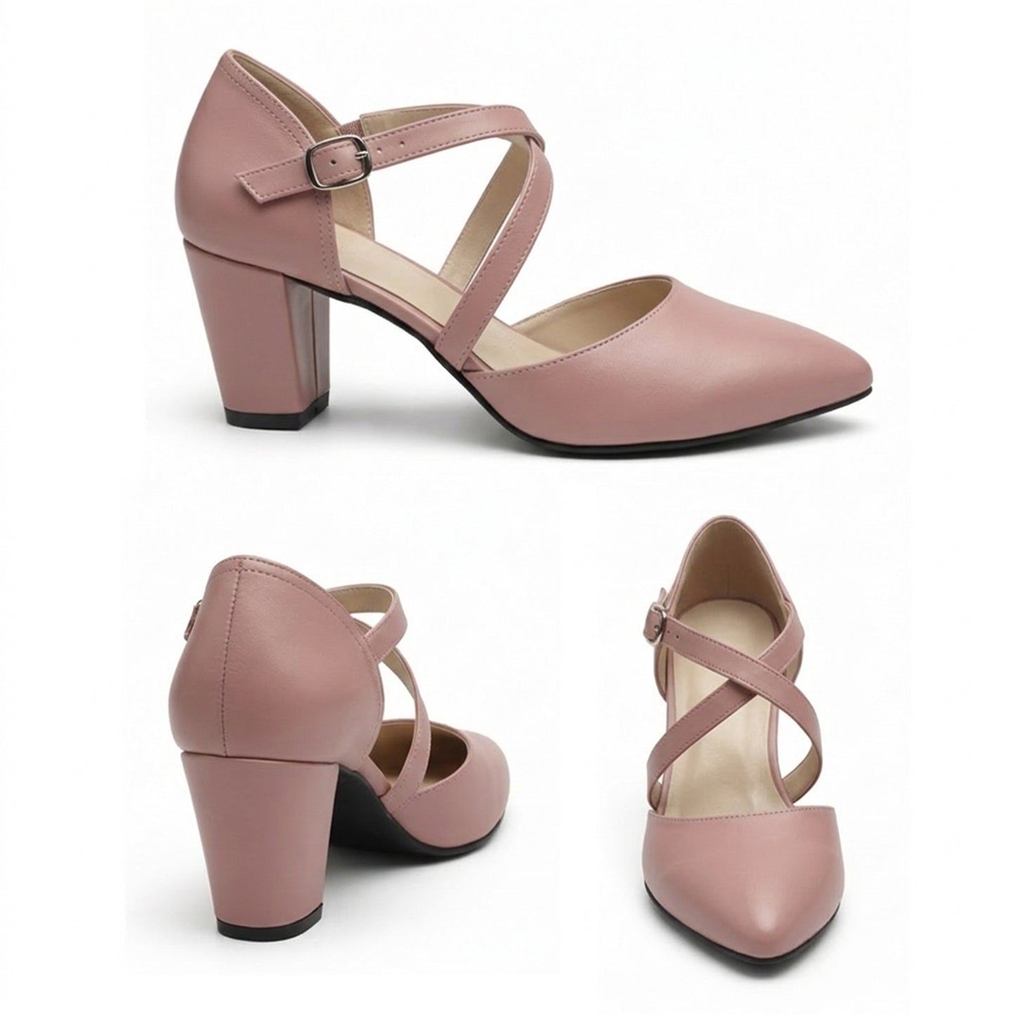 Alessia – Strap Mid Heel