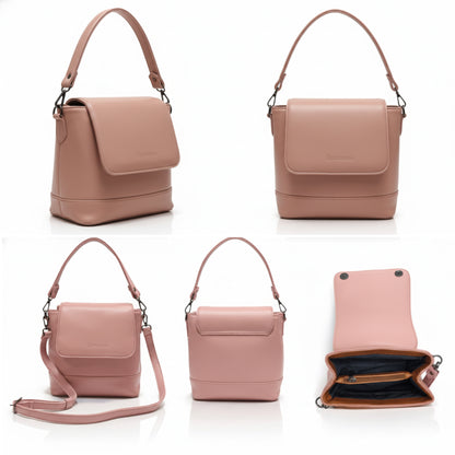 ELARA Structured Bucket Crossbody & Handbag | Scarpella