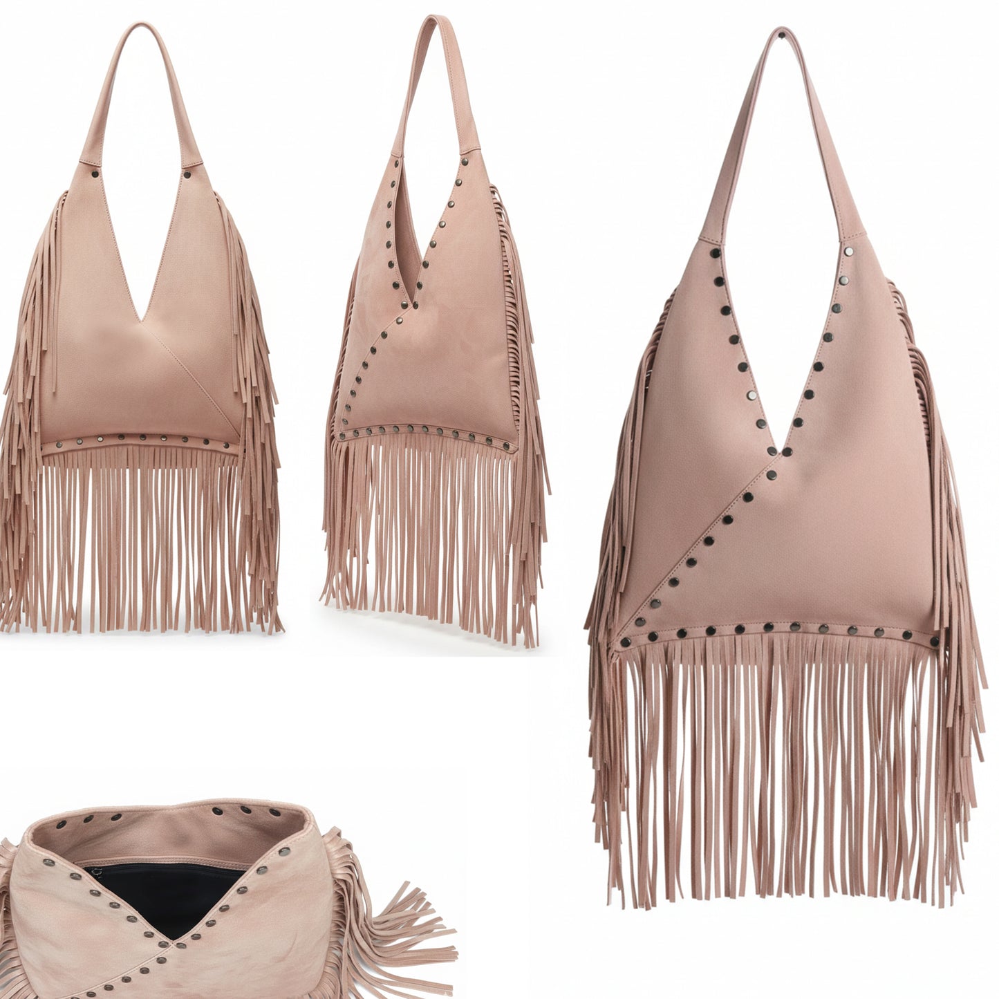 Virella Fringe Hobo | Scarpella