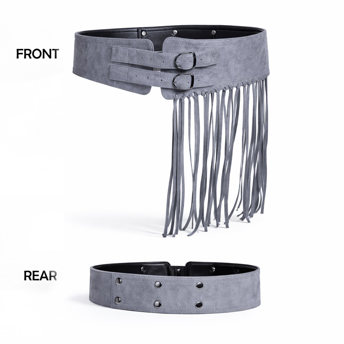 Rico – Suede Fringe Belt