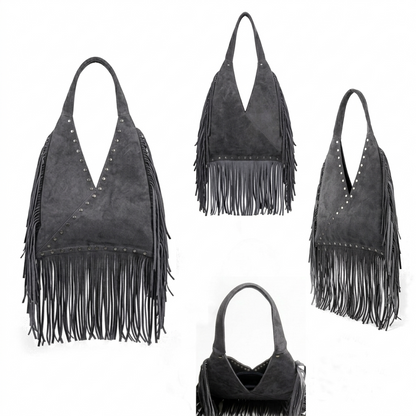 Virella – Fringe Hobo Bag