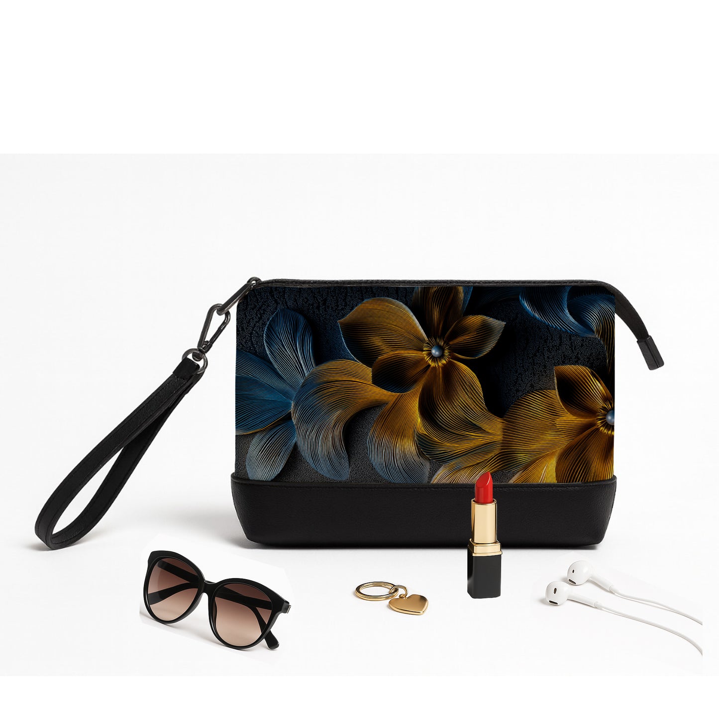 Printed  LAYLA  Clutch  BRYN